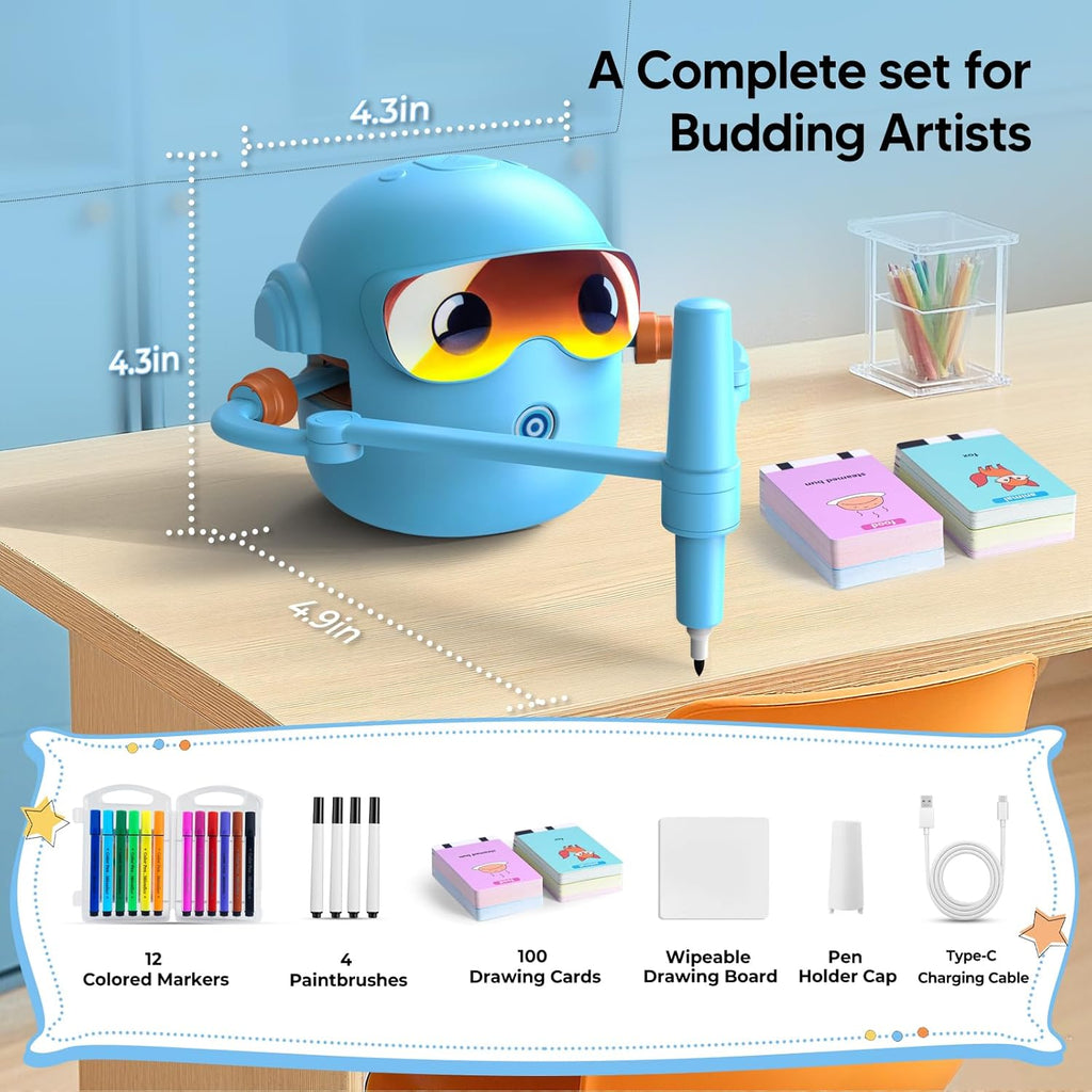 Drawing Robot for Kids Montessori Painting Toys