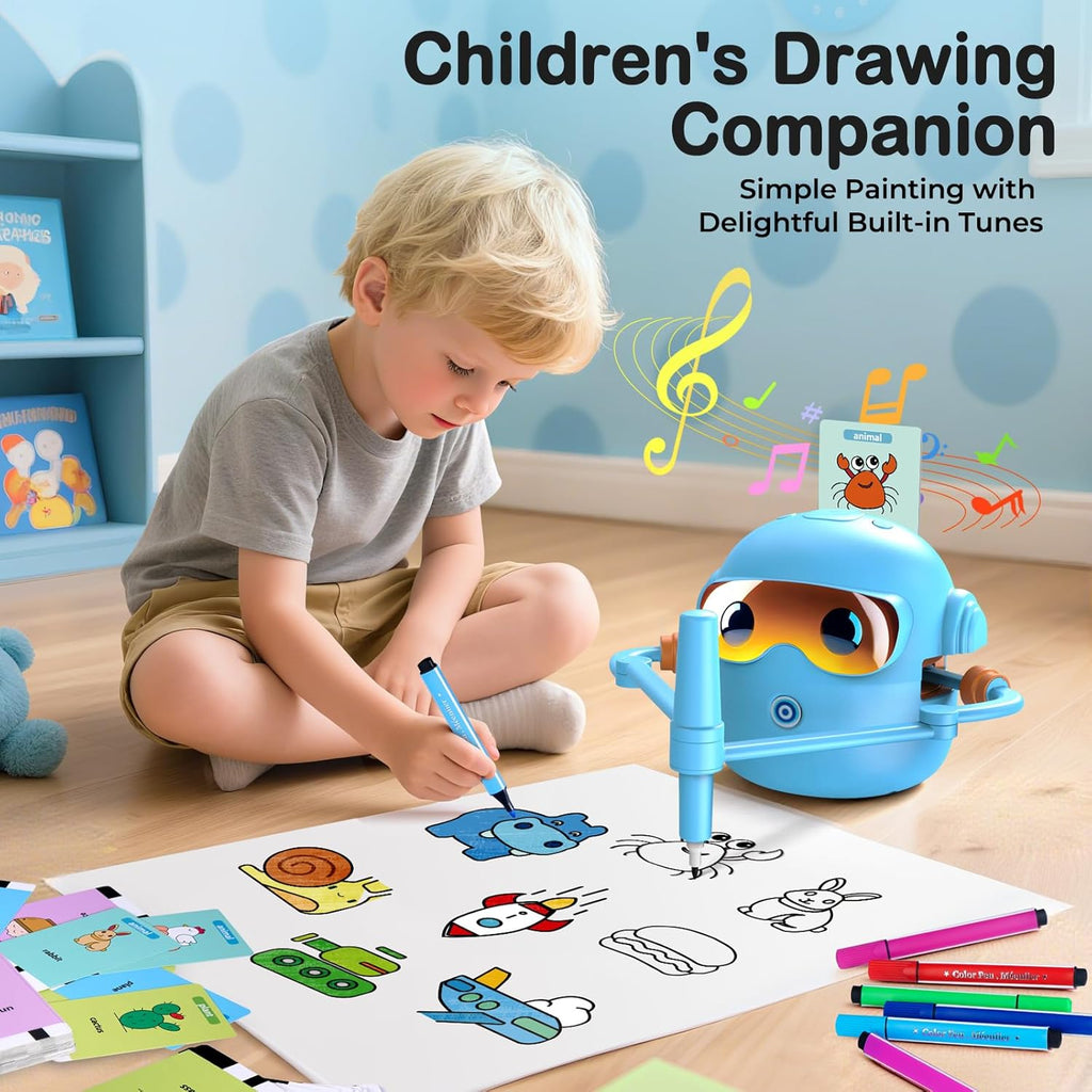 Drawing Robot for Kids Montessori Painting Toys