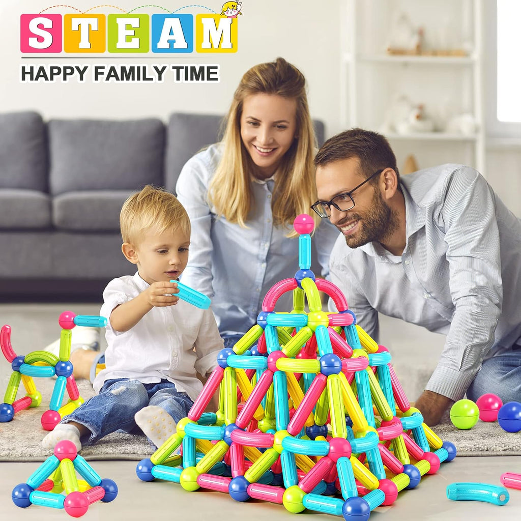 Magnetic Blocks Building DIY Learning Educational Toys Gift- Starter Set