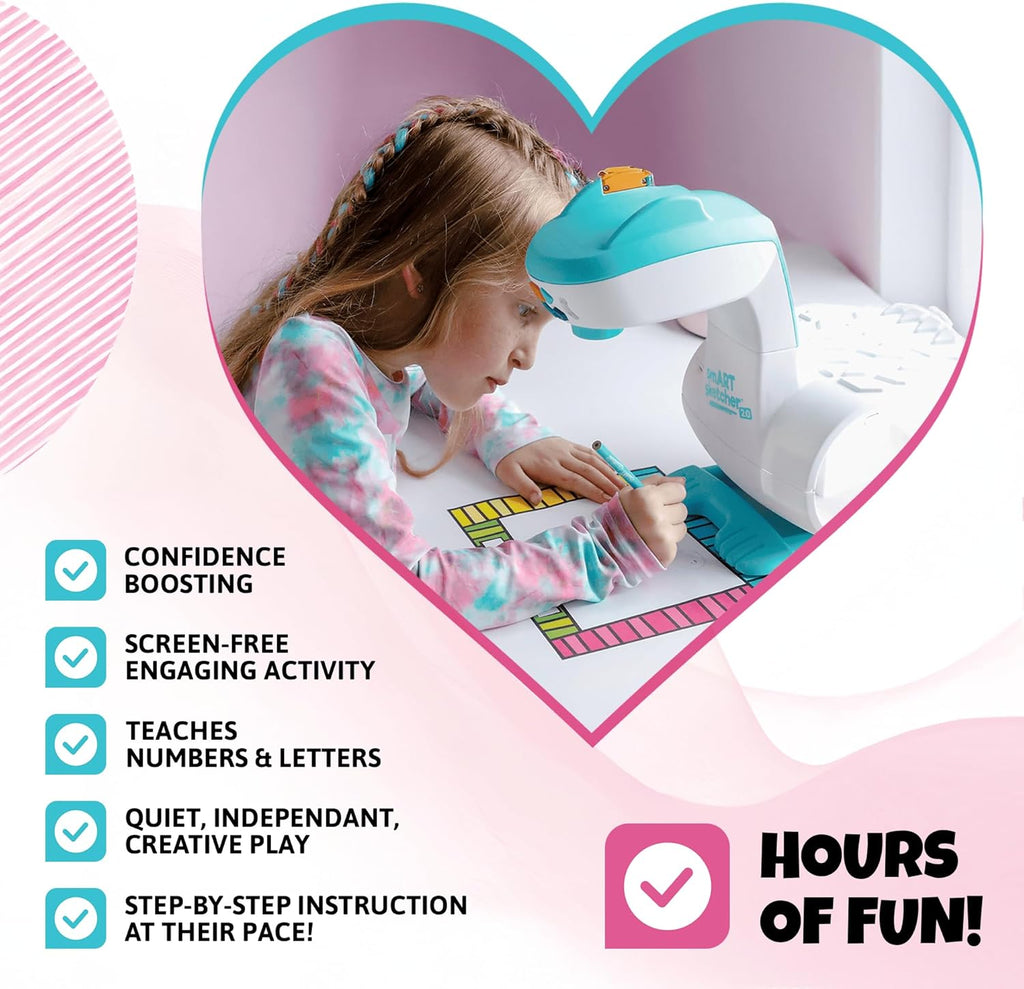 Smart Sketcher 2.0 Projector, Drawing and Tracing Projector for Kids